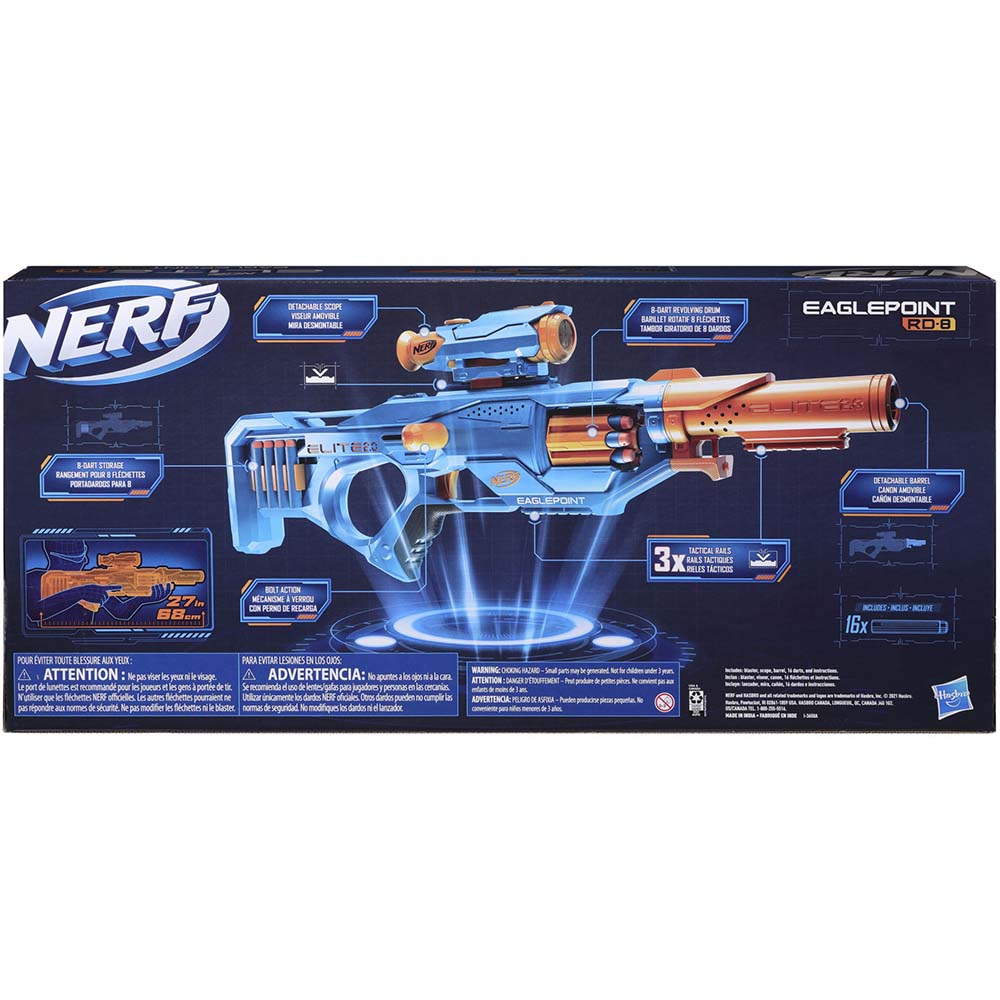 NERF Elite 2.0 Eaglepoint RD-8 Εκτοξευτής F0423 - NERF