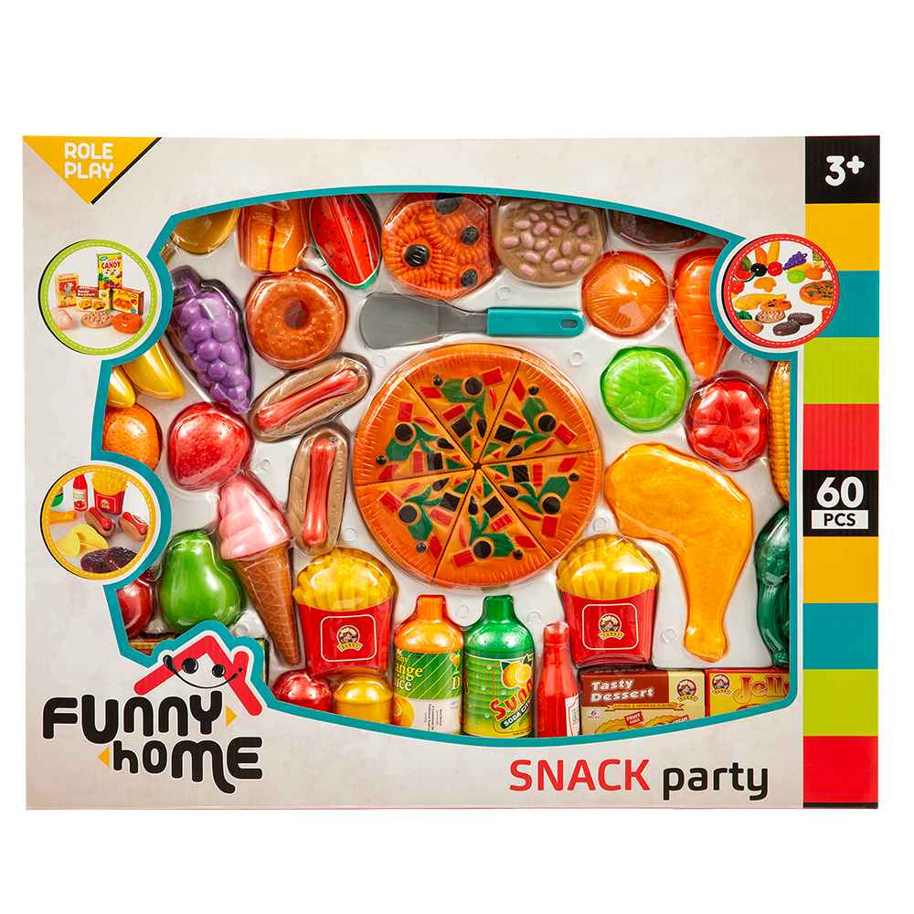 Funny Home Funny Home Σετ Pizza Party! Με 60 Αξεσουάρ PRG00732
