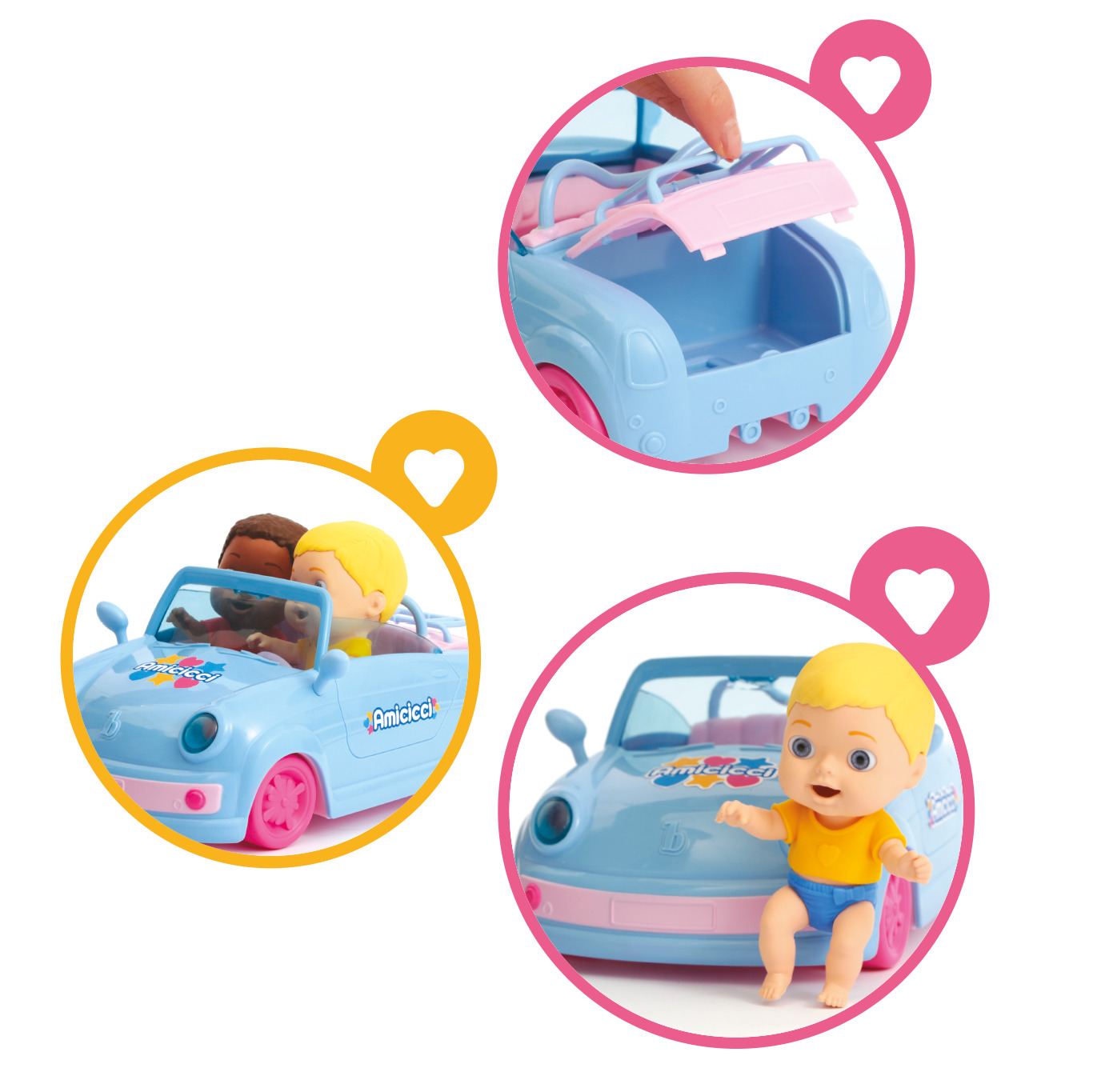Cicciobello Amicici Αυτοκίνητο &amp; Κούκλα CC020000 φωτογραφία