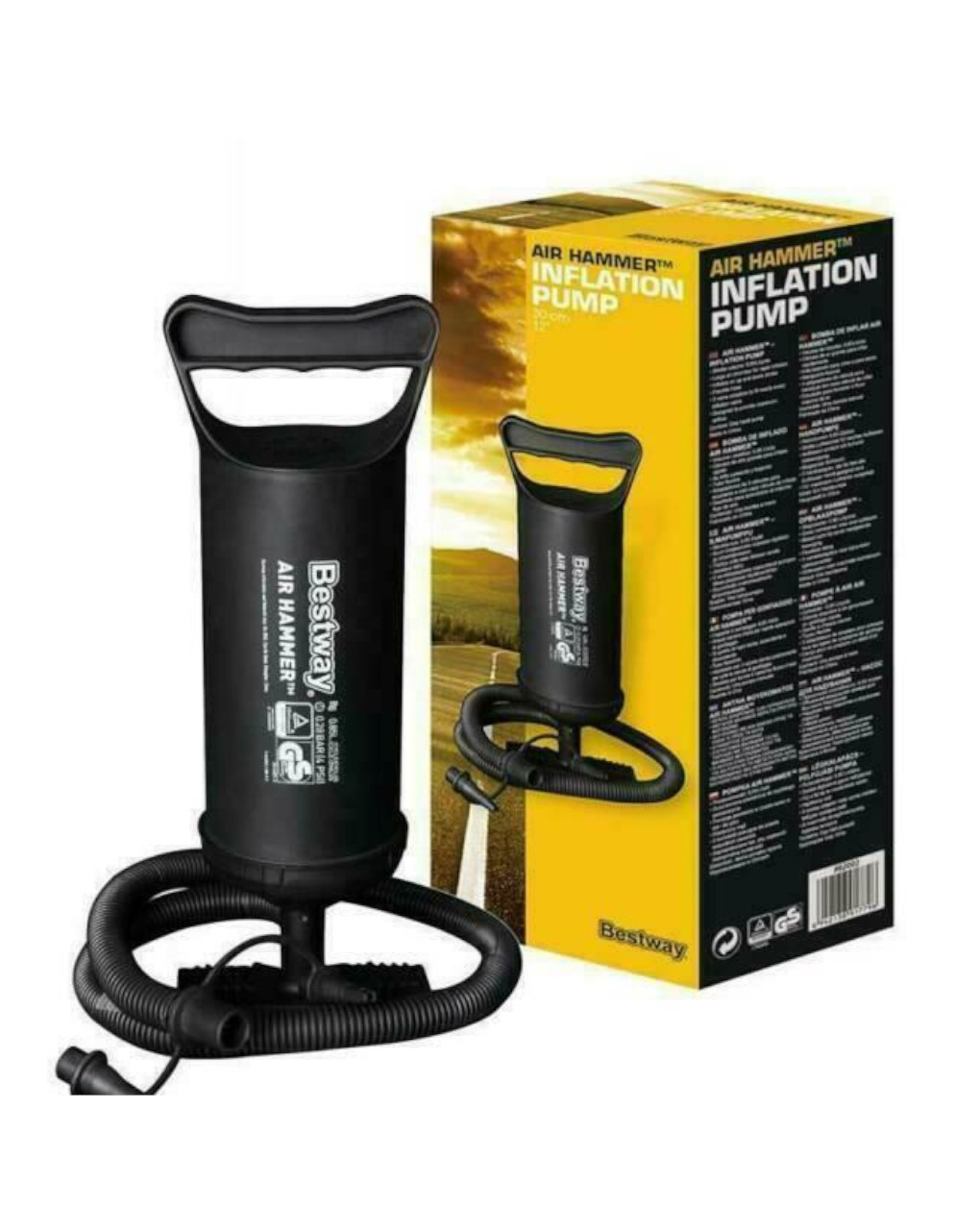 Bestway Bestway Χειροκίνητη Τρόμπα Διπλής Δράσης 30cm BST62002