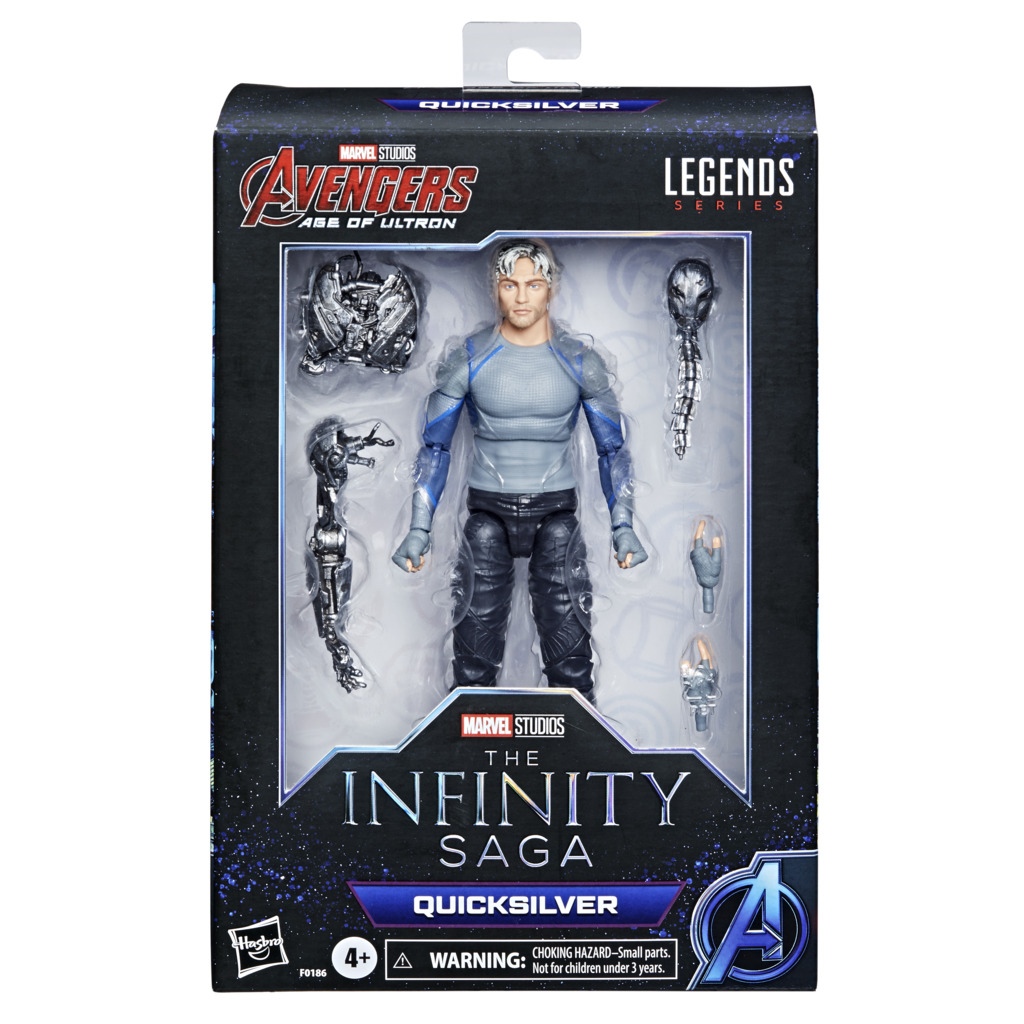Hasbro Fans, Marvel Marvel Legends Series Φιγούρα 6 Ιντσών Infinity War Quicksilver F0186