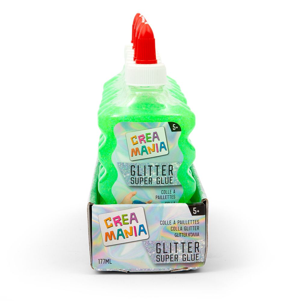 Creamania Κόλλα με Glitter Πράσινο 177ml 1τμχ PRG00829 φωτογραφία