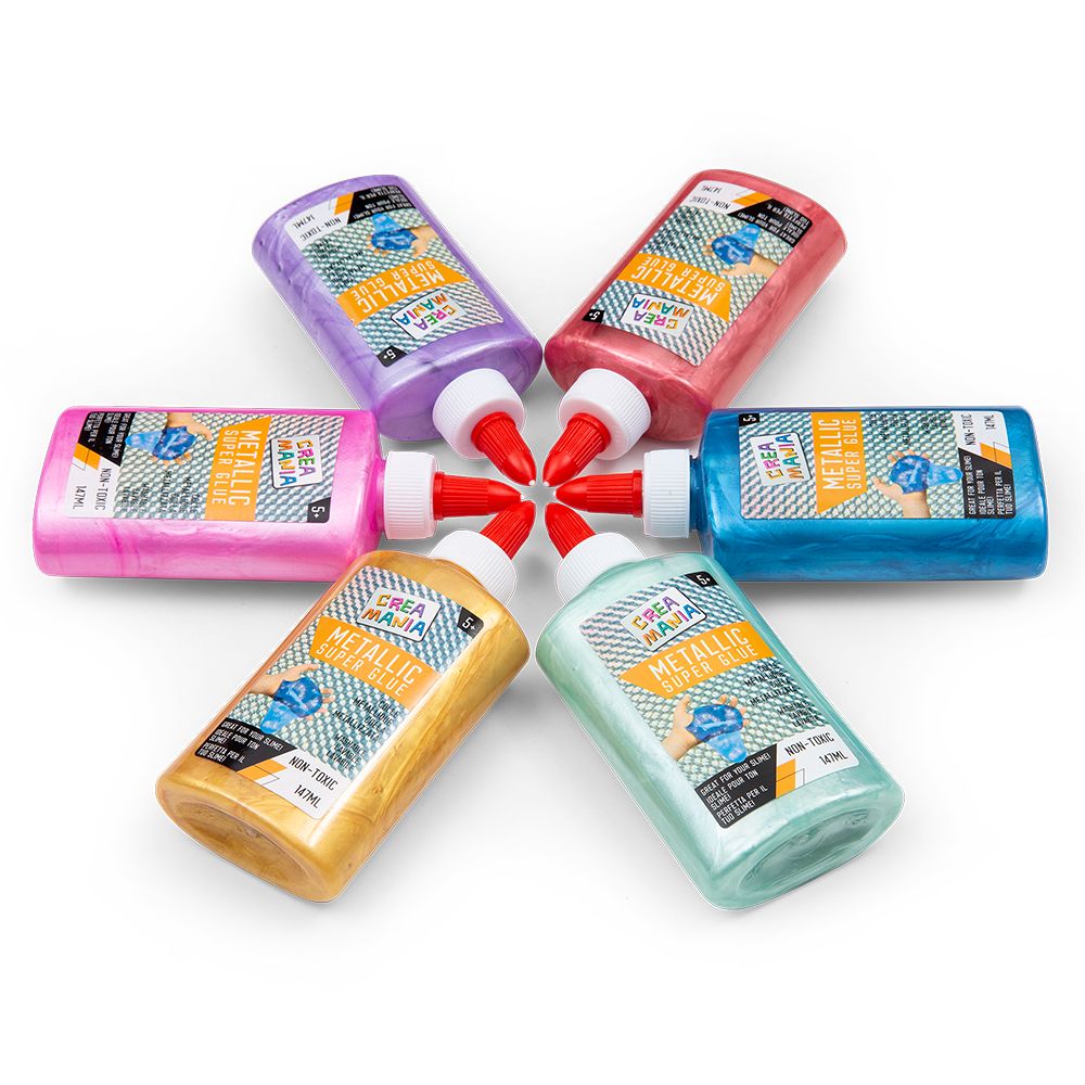 Creamania Κόλλα με Μεταλλικό Χρώμα Ροζ 147ml 1τμχ PRG00830 φωτογραφία