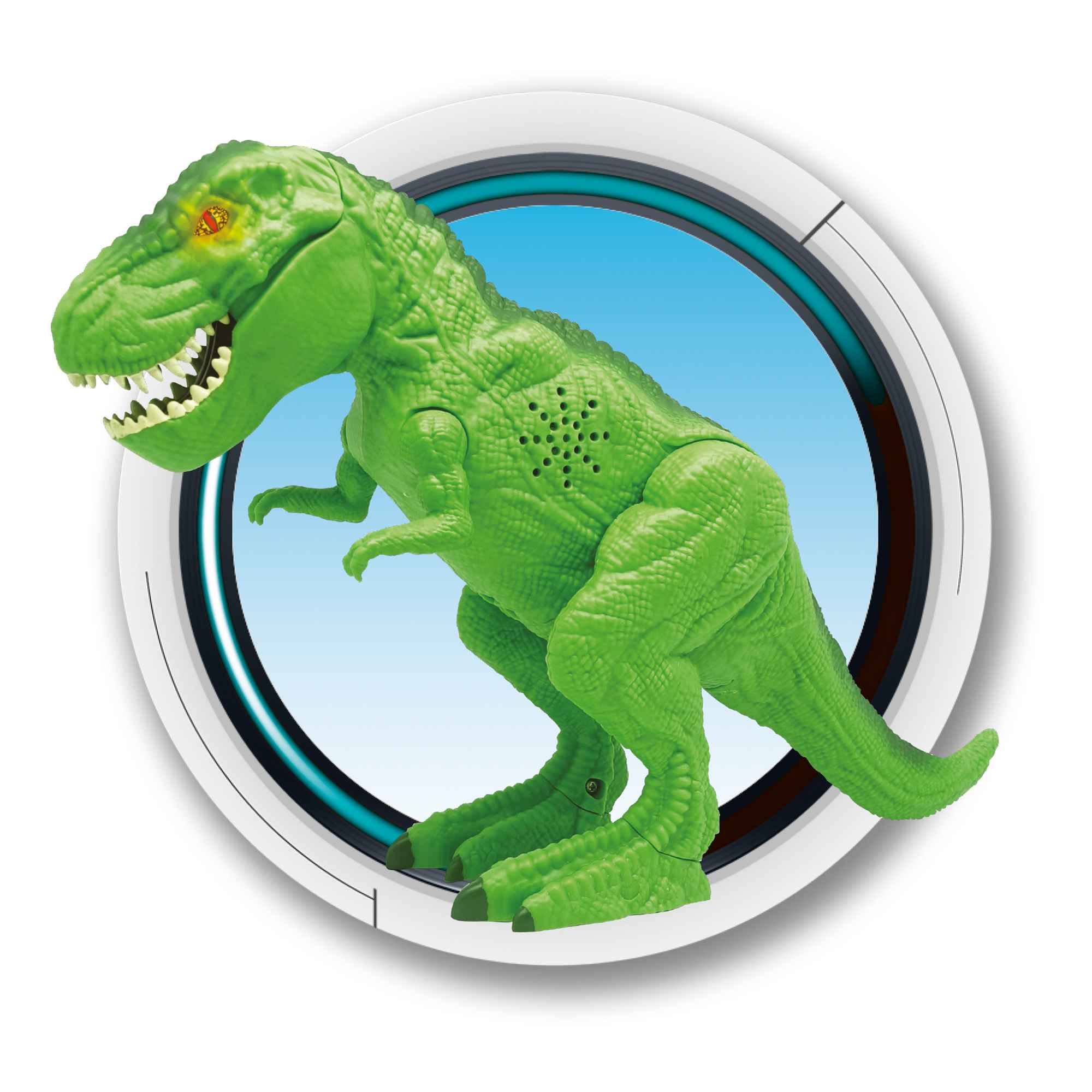 Invincible Heroes Δεινόσαυρος T-Rex 31εκ. με Κινήσεις, Φώτα, Ήχους PRG00668 φωτογραφία