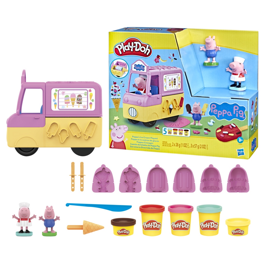 Play-Doh Peppa's Ice Cream Playset F35975L00 φωτογραφία