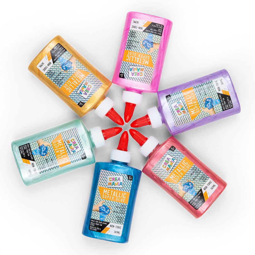 Creamania Κόλλα με Μεταλλικό Χρώμα Ροζ 147ml 1τμχ PRG00830 φωτογραφία