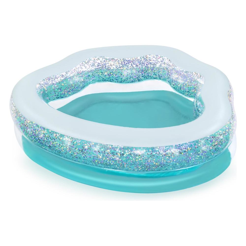 Bestway Bestway Παιδική Φουσκωτή Πισίνα Κοχύλι με Glitter 150x127x43εκ. BST52489