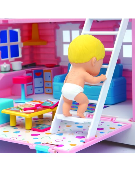 Cicciobello Amicicci Παιχνιδόσπιτο με Κουκλάκι &amp; Ζωάκι CC012000 φωτογραφία