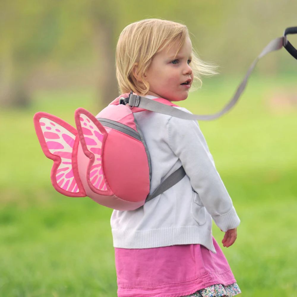 LittleLife Τσάντα Πλάτης Νηπιαγωγείου Πεταλούδα με Λουράκι Ασφαλείας L10860 - LittleLife