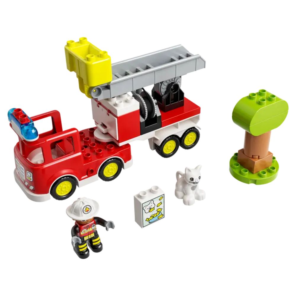 LEGO Duplo Town Πυροσβεστικό Φορτηγό με Φώτα και Σειρήνα 10969 - LEGO, LEGO Duplo, LEGO Duplo Town