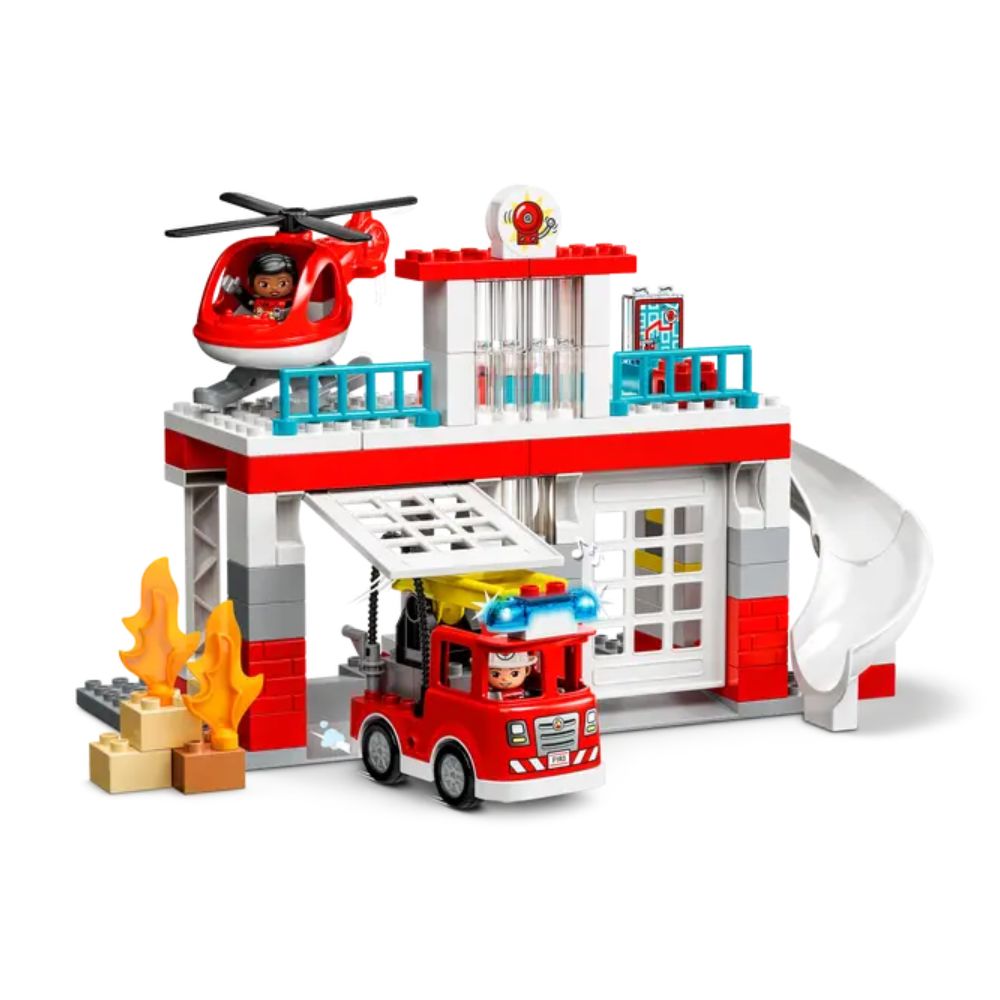 LEGO Duplo Πυροσβεστικός Σταθμός και Ελικόπτερο 10970 - LEGO, LEGO Duplo