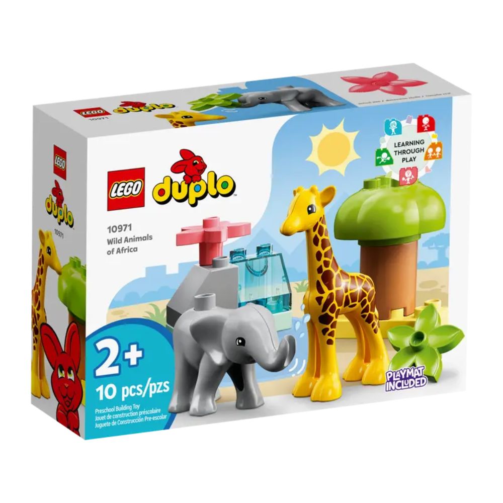 LEGO Duplo, LEGO LEGO Duplo Άγρια Ζώα της Αφρικής με Playmat 10971