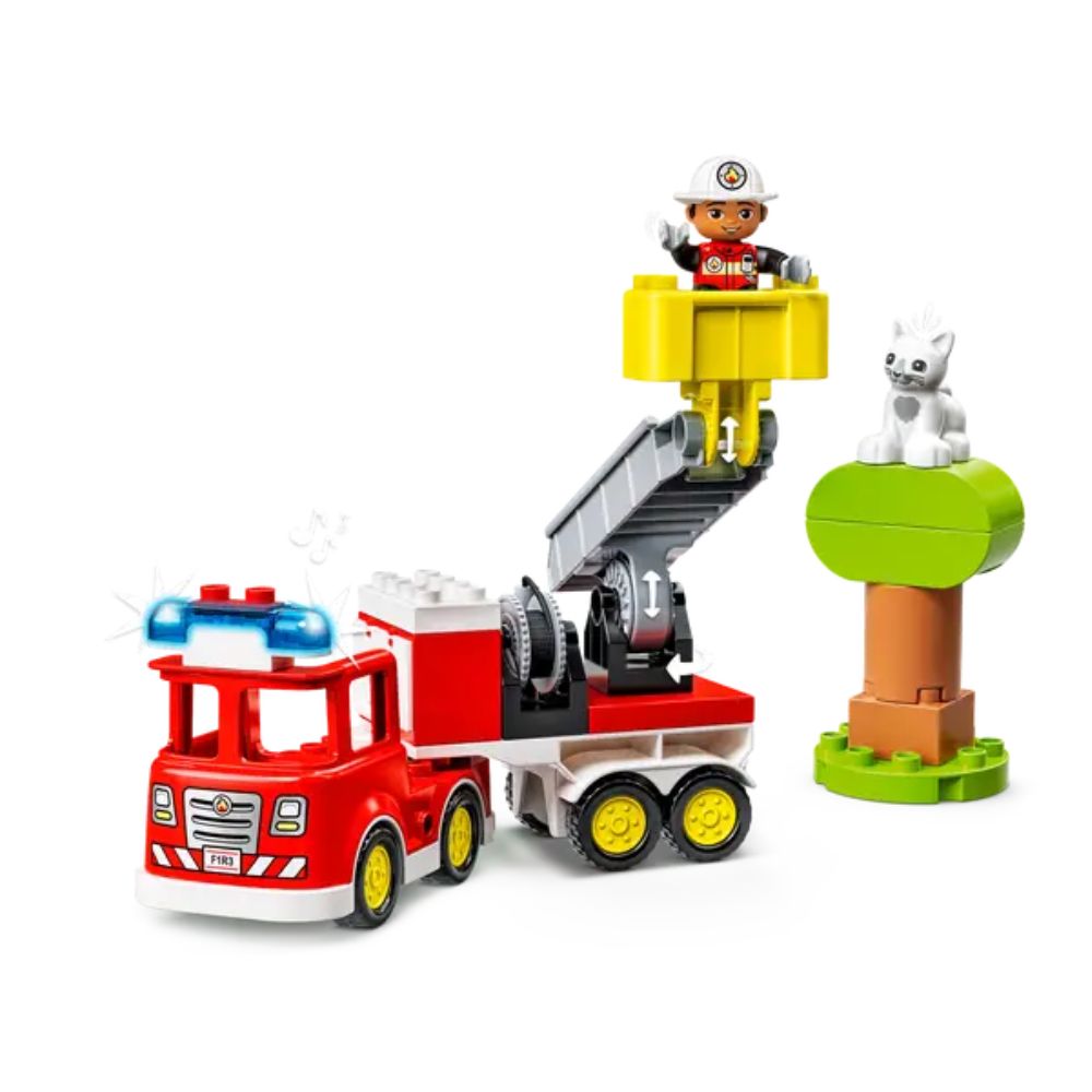 LEGO Duplo Town Πυροσβεστικό Φορτηγό με Φώτα και Σειρήνα 10969 - LEGO, LEGO Duplo, LEGO Duplo Town