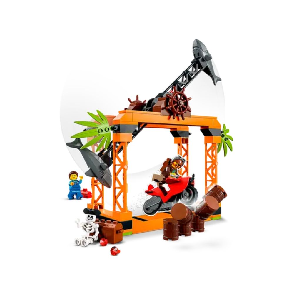 LEGO City Stuntz Ακροβατική Δοκιμασία Επίθεση Καρχαριών 60342 - LEGO, LEGO City, LEGO City Stuntz
