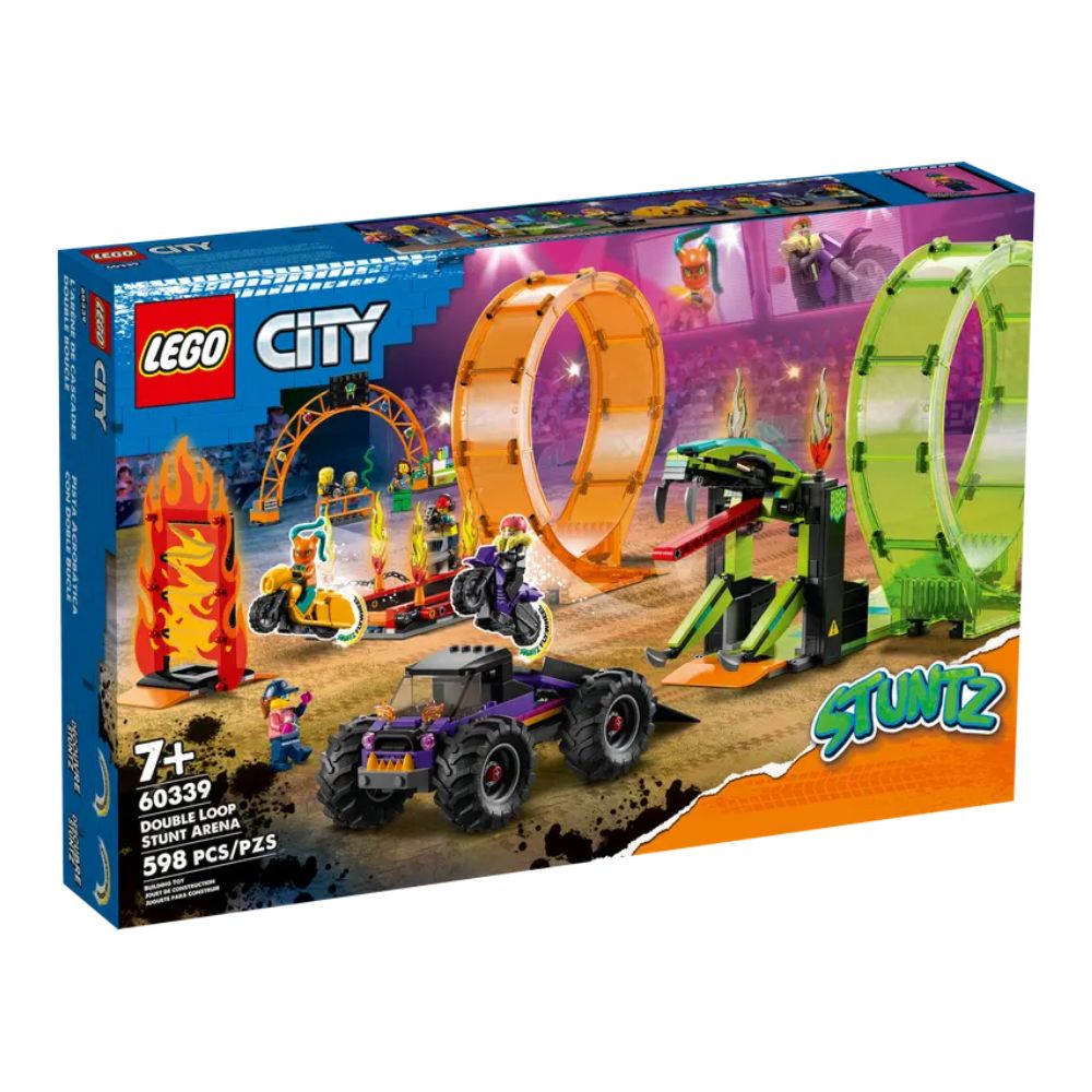 LEGO City Stuntz Ακροβατική Πίστα με Δύο Λουπ 60339 - LEGO, LEGO City, LEGO City Stuntz