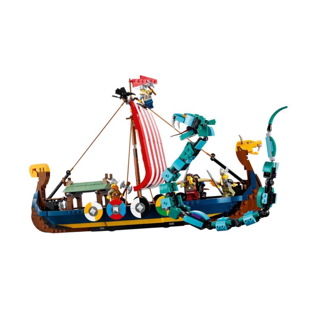 LEGO Creator Πλοίο Βίκινγκ και το Ερπετό Μίντγκαρντ 31132 - LEGO, LEGO Creator