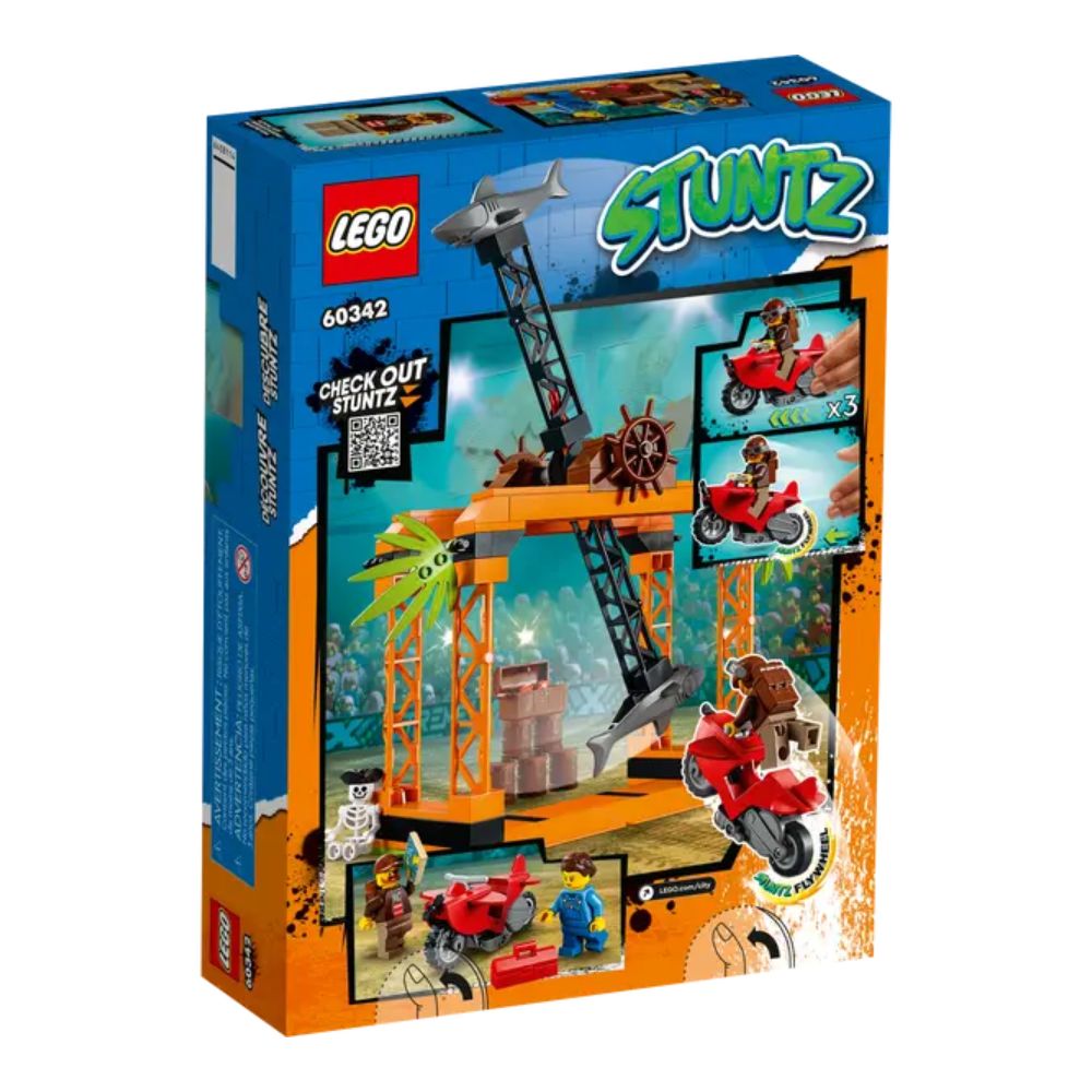 LEGO City Stuntz Ακροβατική Δοκιμασία Επίθεση Καρχαριών 60342 - LEGO, LEGO City, LEGO City Stuntz