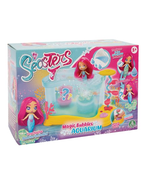 Seasters Bubble Playset Μίνι Κούκλα 8εκ. &amp; Ενυδρείο EAT01000 φωτογραφία