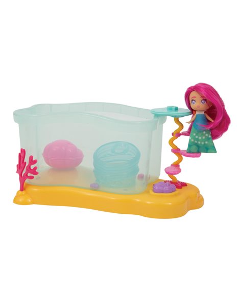 Seasters Bubble Playset Μίνι Κούκλα 8εκ. &amp; Ενυδρείο EAT01000 φωτογραφία
