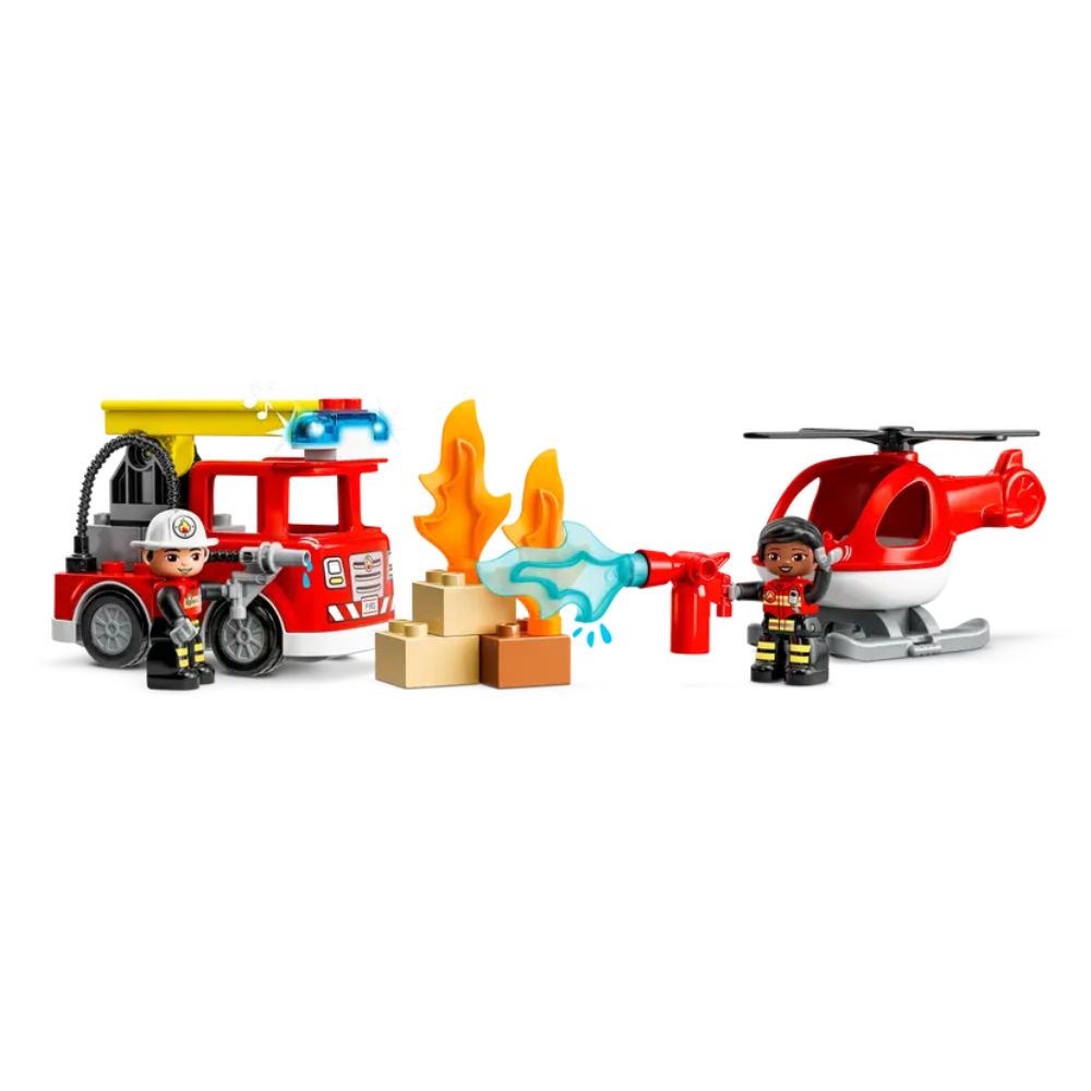 LEGO Duplo Πυροσβεστικός Σταθμός και Ελικόπτερο 10970 - LEGO, LEGO Duplo