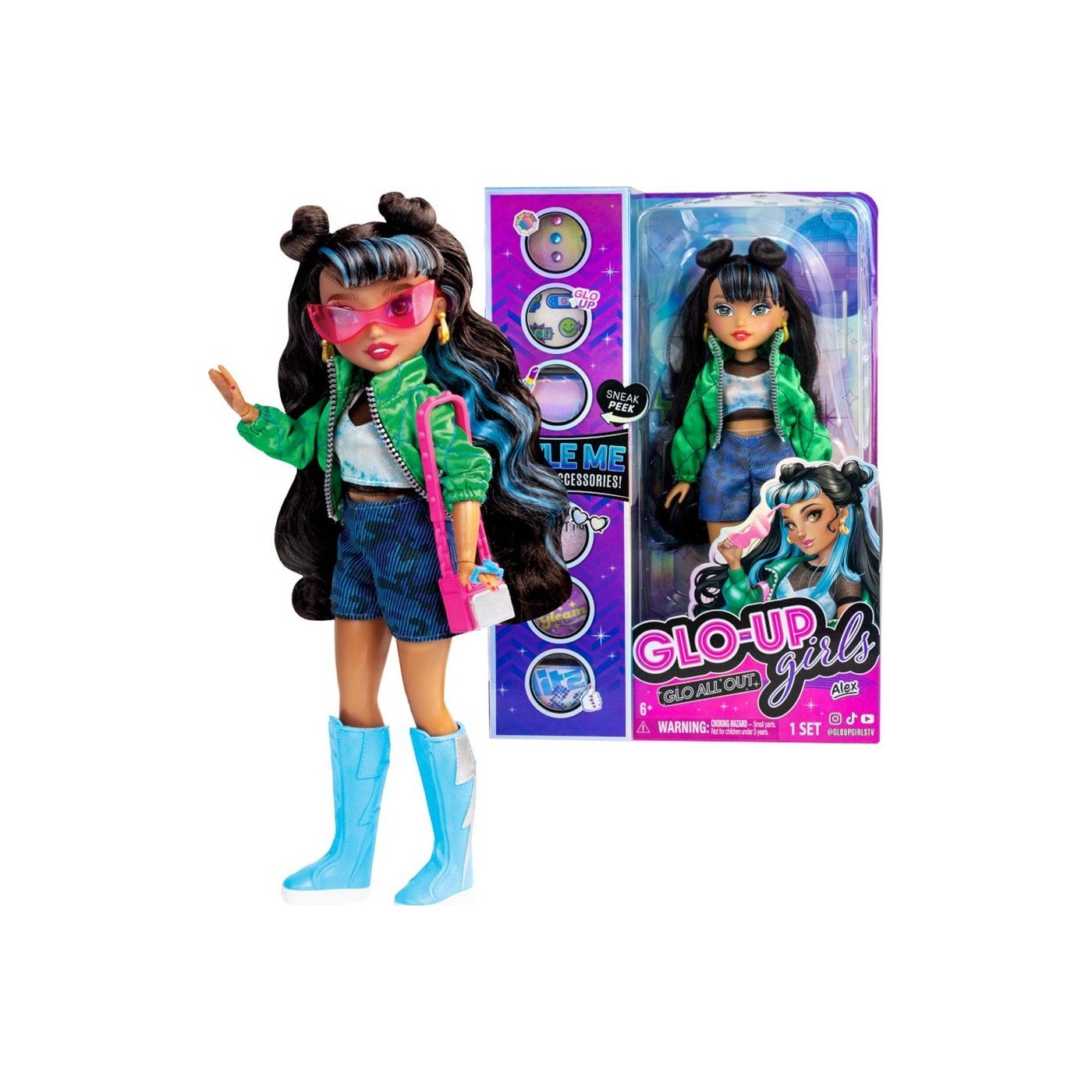 Glo-Up Girls Glo-Up Girls Κούκλα 27εκ. S2 - Alex GLU08000