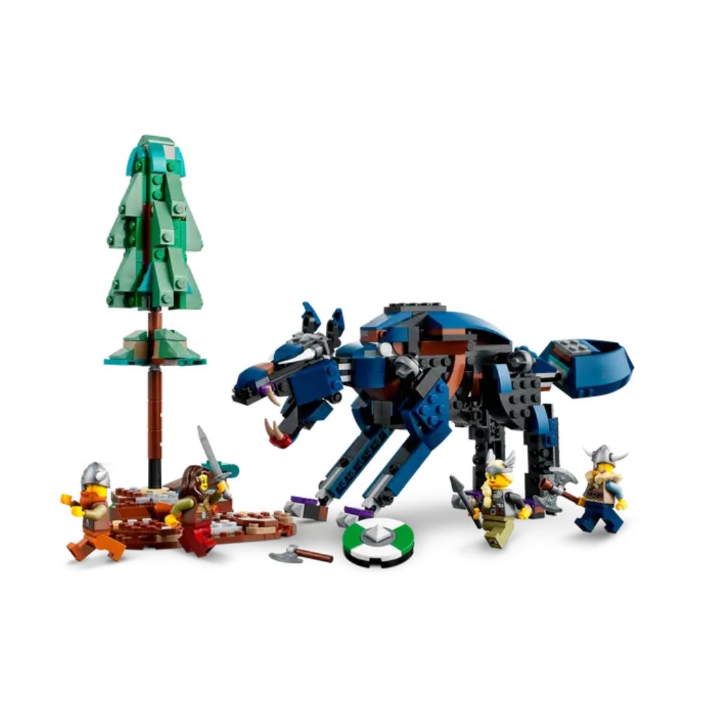 LEGO Creator Πλοίο Βίκινγκ και το Ερπετό Μίντγκαρντ 31132 - LEGO, LEGO Creator