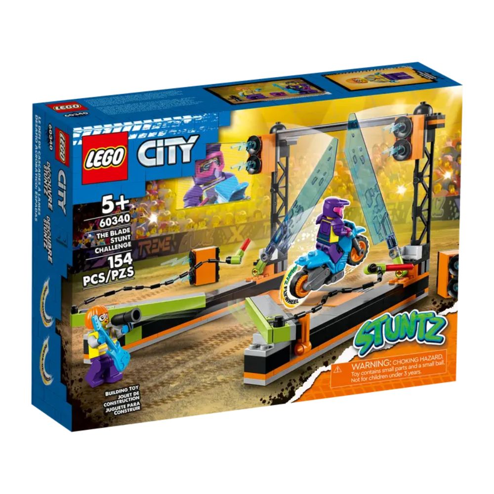 LEGO City Stuntz Ακροβατική Δοκιμασία με Λεπίδες 60340 - LEGO, LEGO City, LEGO City Stuntz