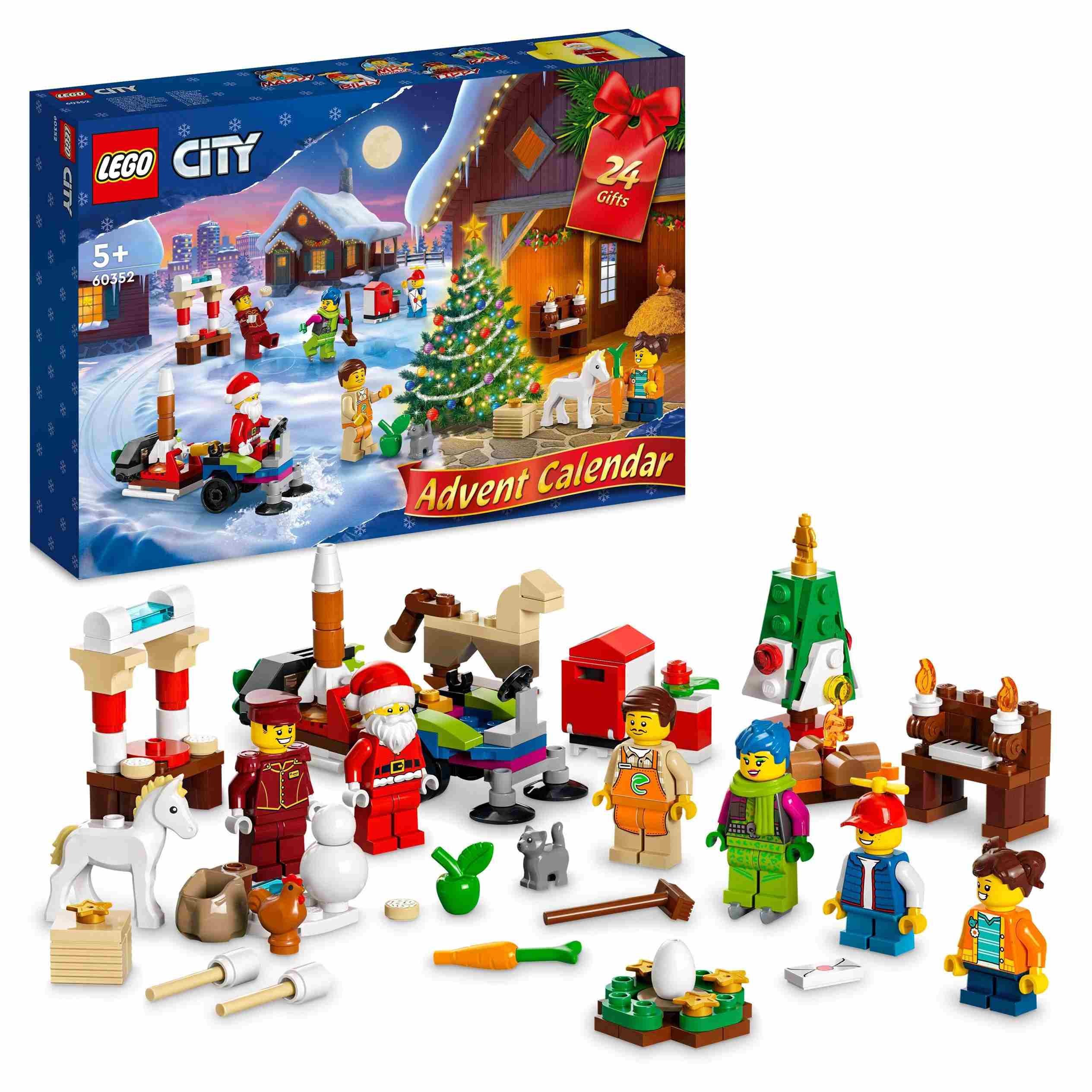 LEGO City, LEGO LEGO City Advent Calendar 2022 60352