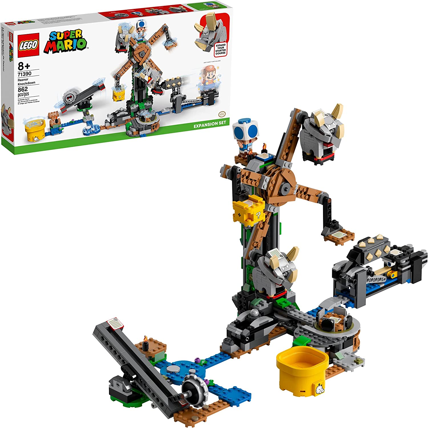 LEGO Super Mario, LEGO LEGO Super Mario Πίστα Επέκτασης Κατεδάφιση του Reznor 71390