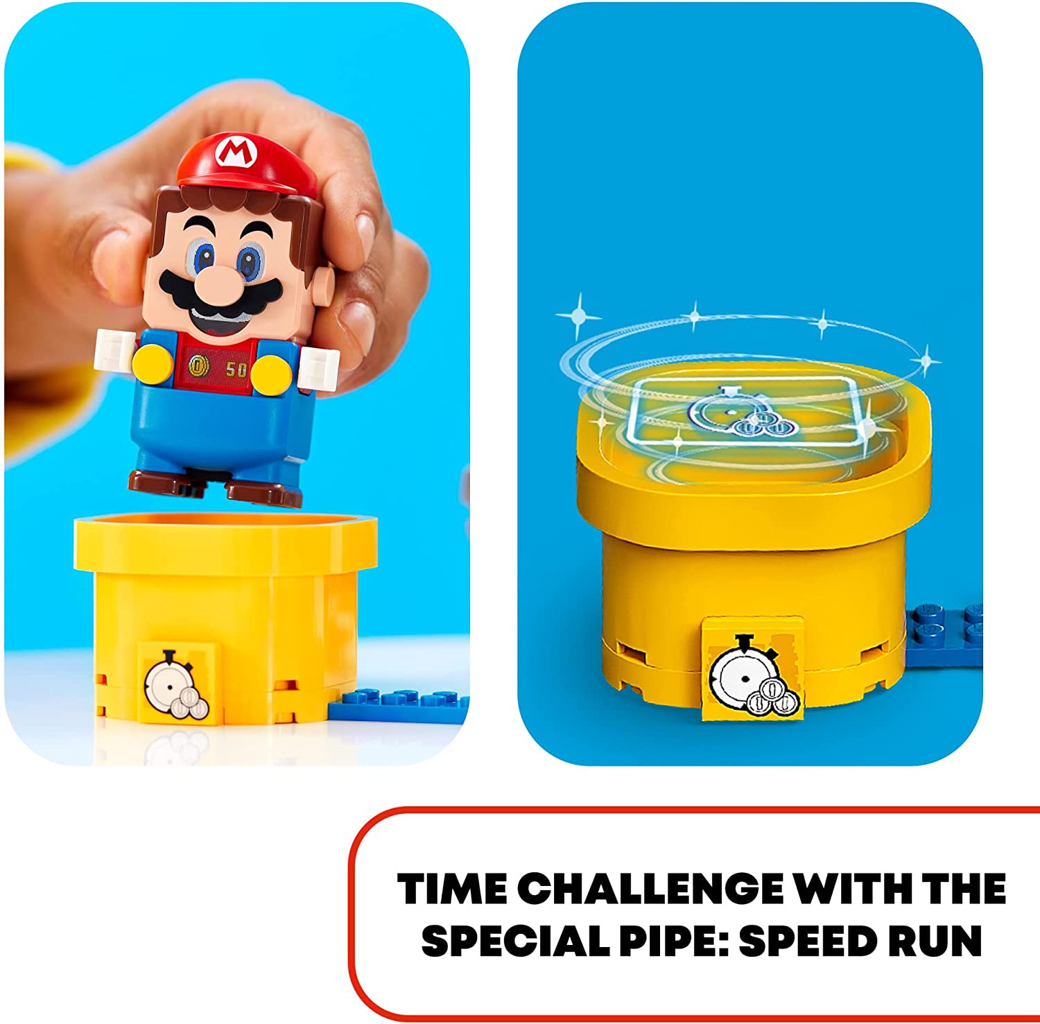 LEGO Super Mario Πίστα Επέκτασης Κατεδάφιση του Reznor 71390 φωτογραφία