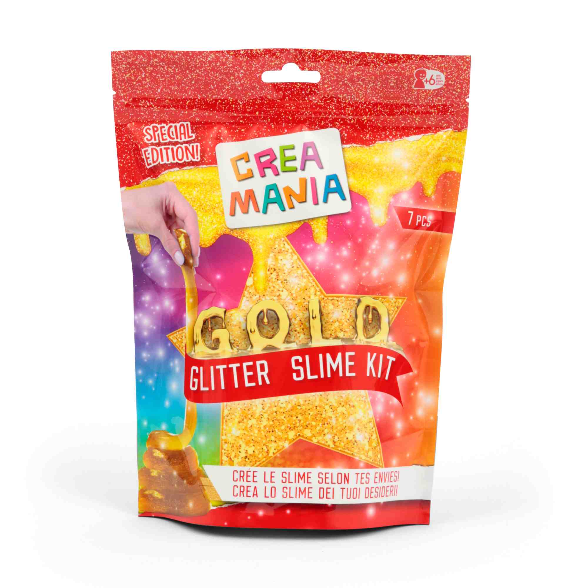 Creamania Κιτ Δημιουργίας Χρυσού Slime με 7 Αξεσουάρ PRG00926 φωτογραφία