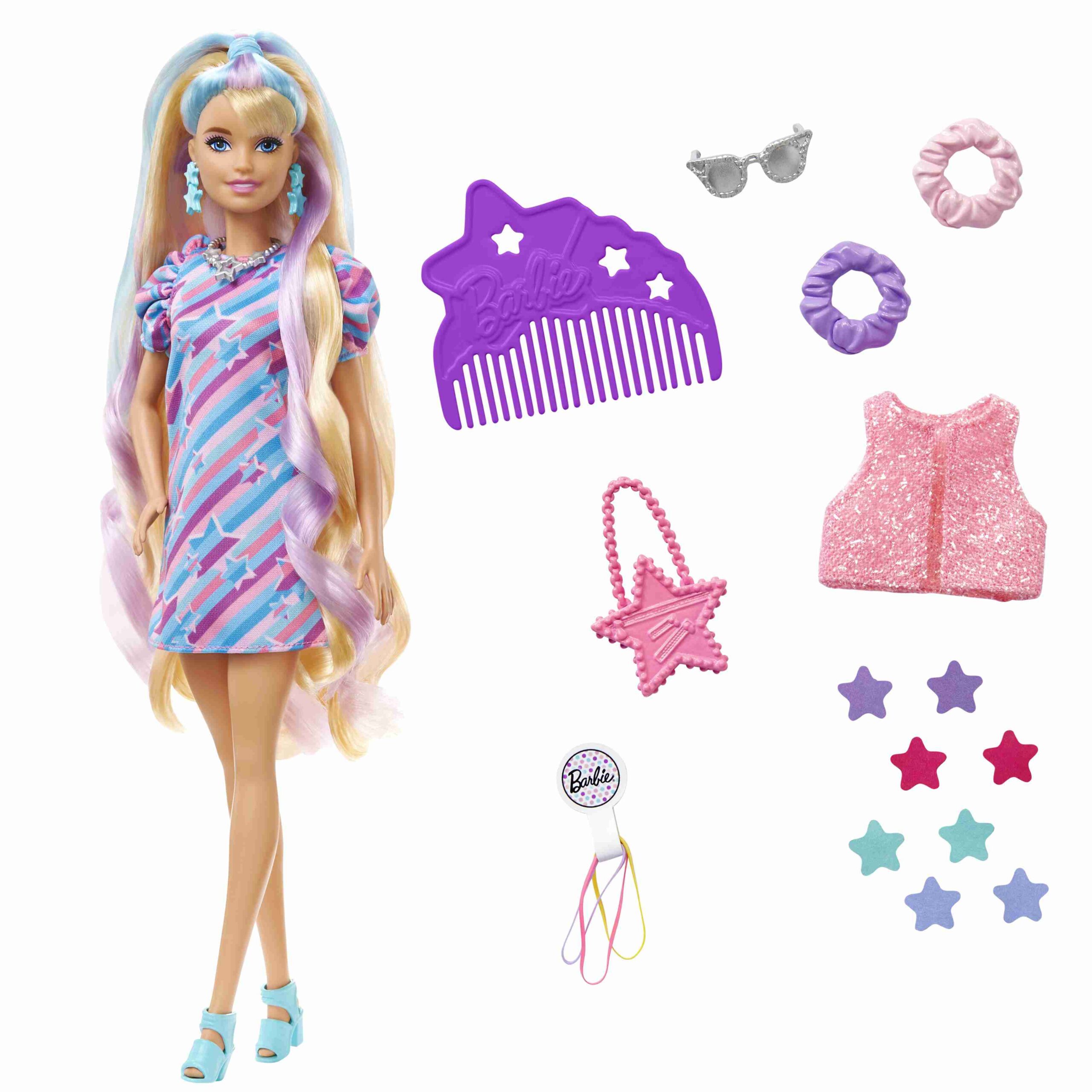 Barbie Totally Hair Κούκλα Stars HCM88 φωτογραφία