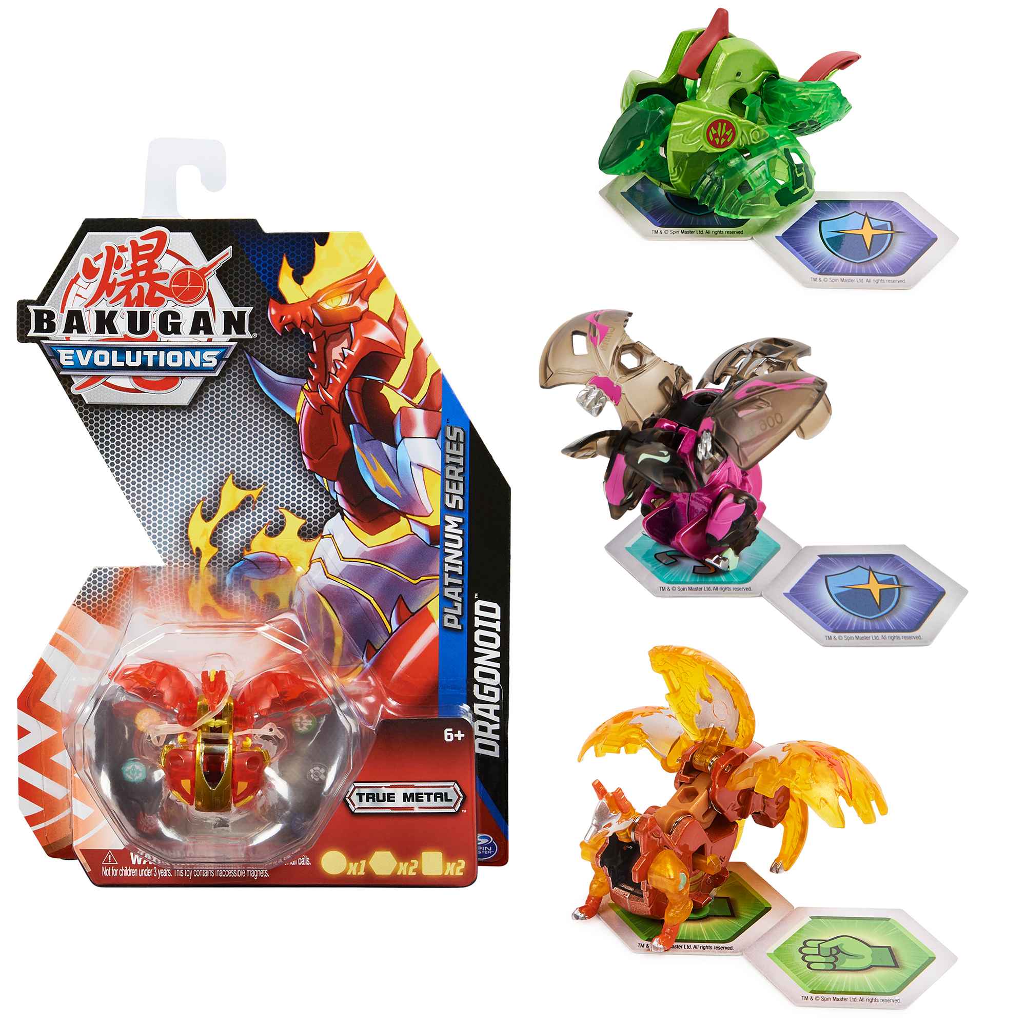 Bakugan Bakugan Evolutions Platinum S4 Διάφορα Σχέδια 6063393