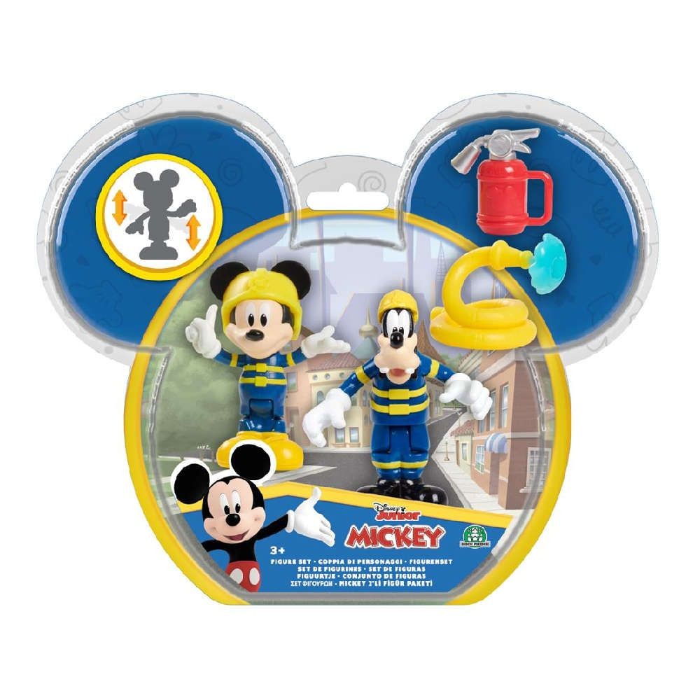 Disney Mickey Φιγούρες με Αρθρώσεις 7.5εκ. 2τμχ - 3 Σχέδια MCC04520
