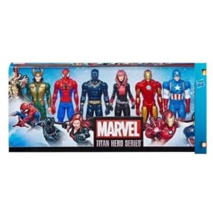 Λαμπάδα Marvel Avengers Titan Heroes Series Σετ 7 Φιγούρες 30εκ. Multipack E5178 - Avengers, Marvel