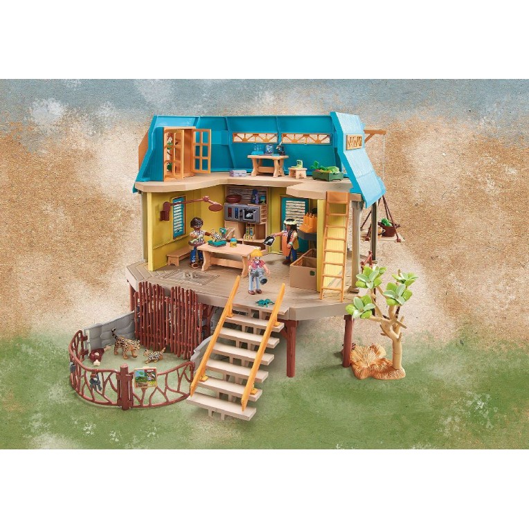 Playmobil Wiltopia Σταθμός Περίθαλψης Άγριων Ζώων 71007 φωτογραφία