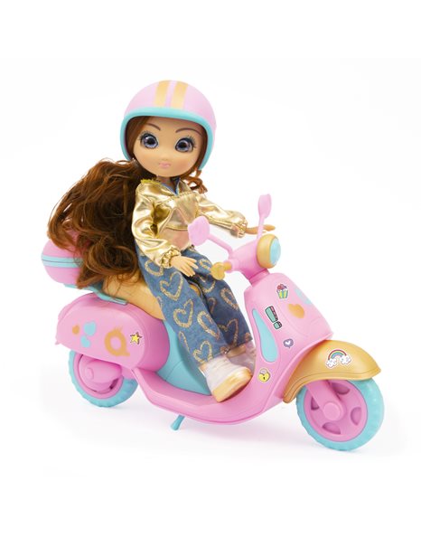 Unique Eyes Fun Ride Κούκλα με Σκούτερ 3 Σχέδια MYM11000 φωτογραφία