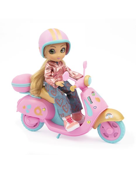 Unique Eyes Fun Ride Κούκλα με Σκούτερ 3 Σχέδια MYM11000 φωτογραφία