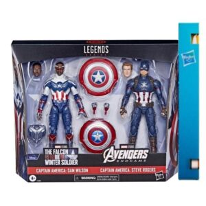 Hasbro Fans Marvel Avengers - Captain America: Sam Wilson & Steve Rogers F5880 - Hasbro Fans