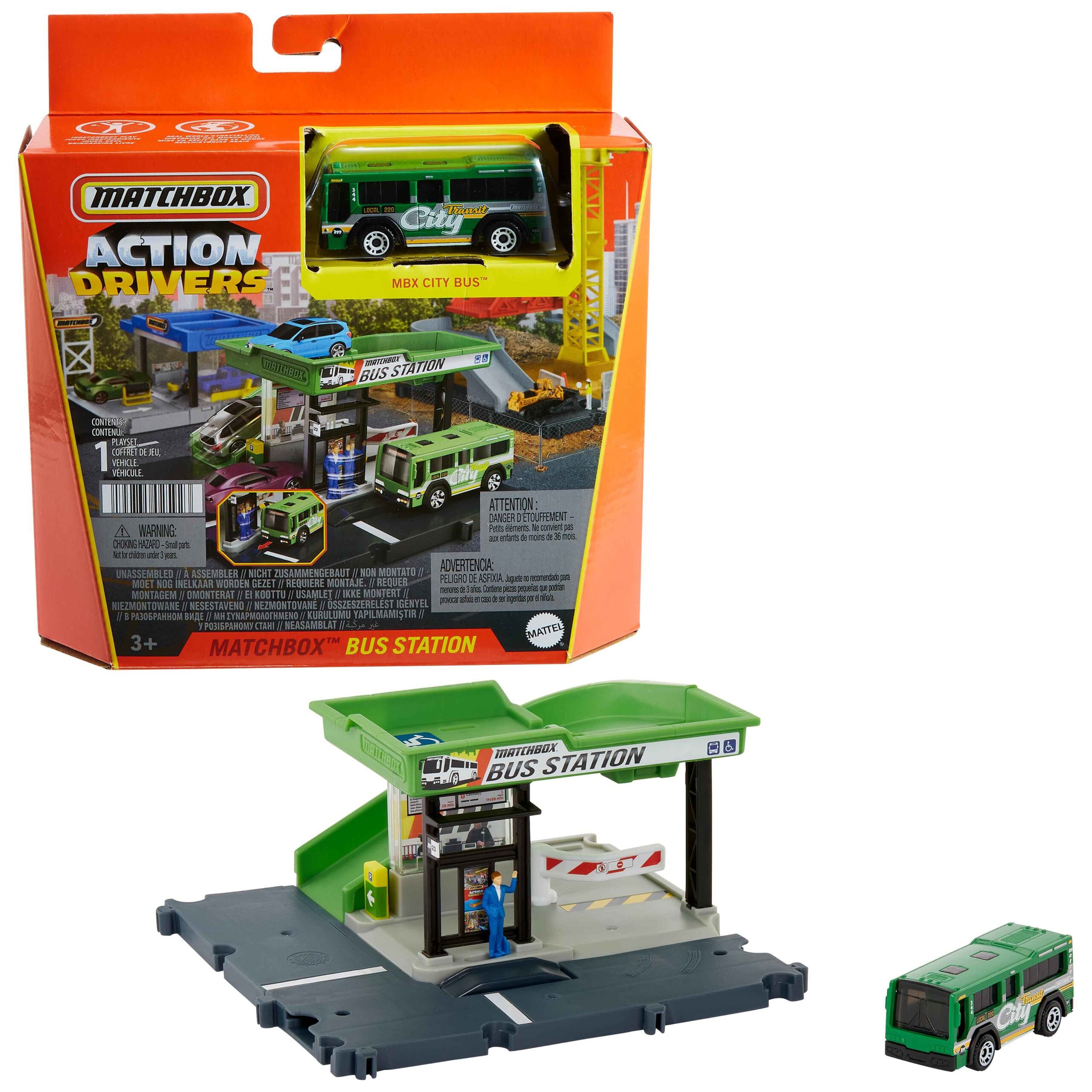 Matchbox Matchbox Σετ Παιχνιδιού 2 Σχέδια HJT89