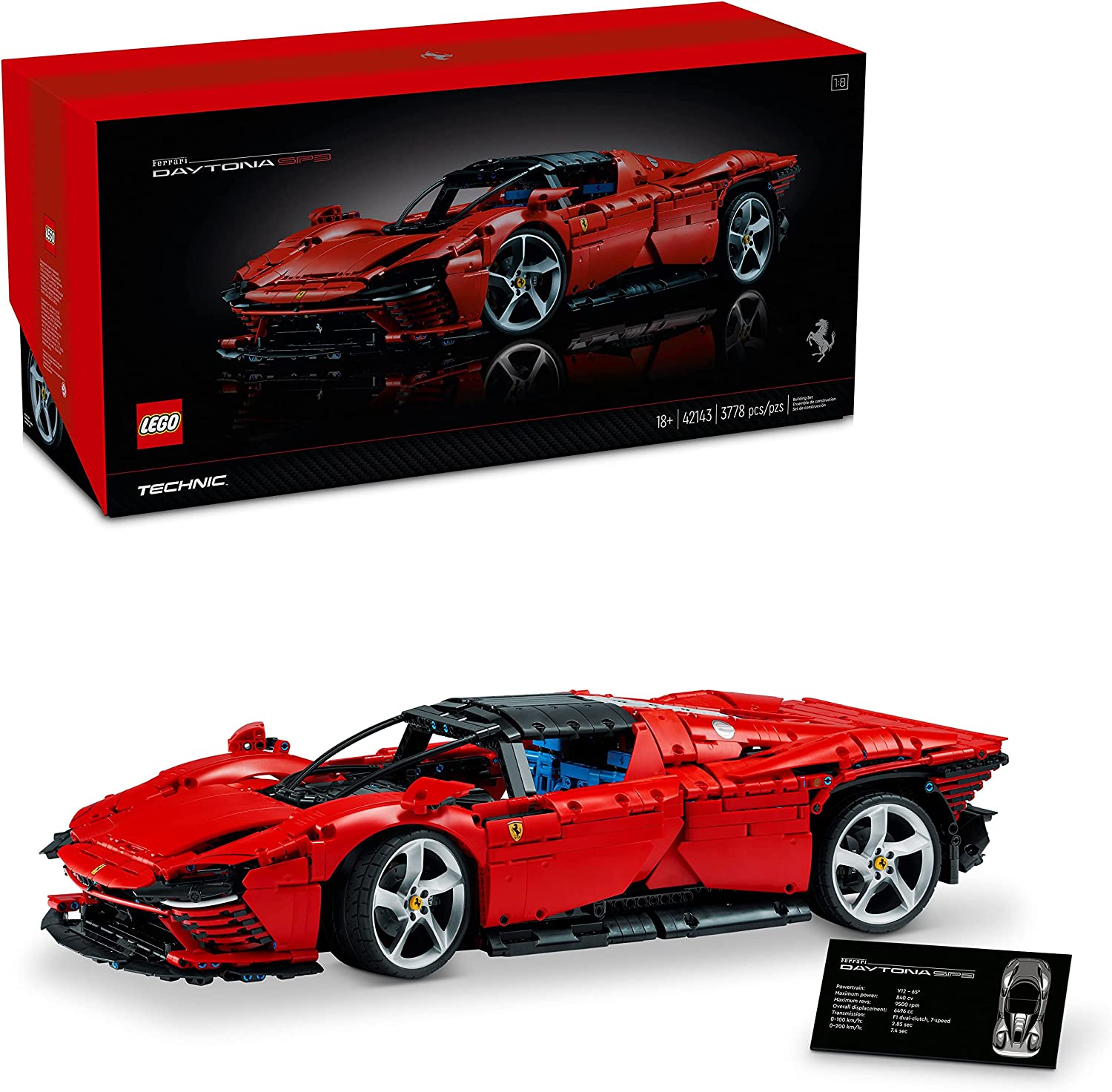 LEGO Technic, LEGO LEGO Technic Ferrari Daytona SP3 42143