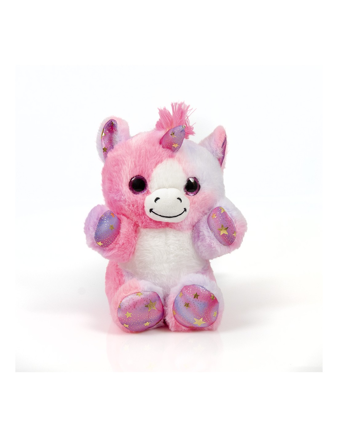 Friendlies Λούτρινος Πολύχρωμος Μονόκερος με Αστεράκια 3 Χρώματα 22εκ. 2073 φωτογραφία