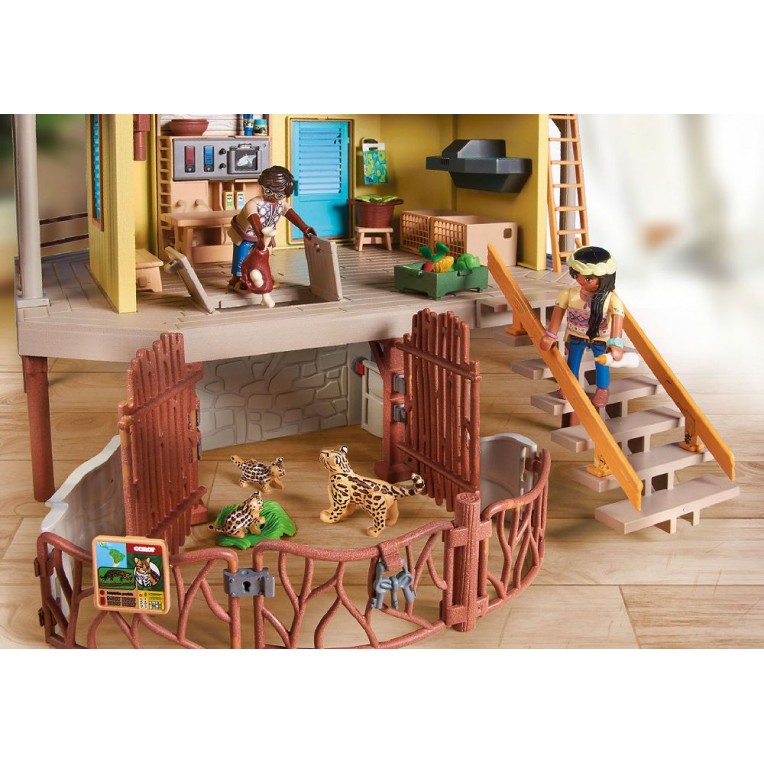 Playmobil Wiltopia Σταθμός Περίθαλψης Άγριων Ζώων 71007 φωτογραφία