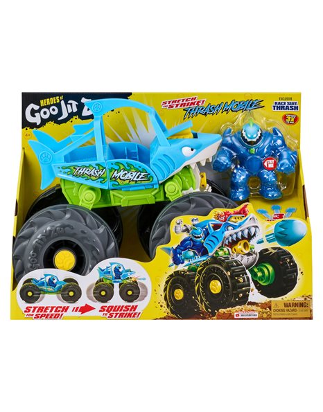 Goo Jit Zu Όχημα με Φιγούρα Goo Shifters Strike Thrash Mobile GJT36000 φωτογραφία