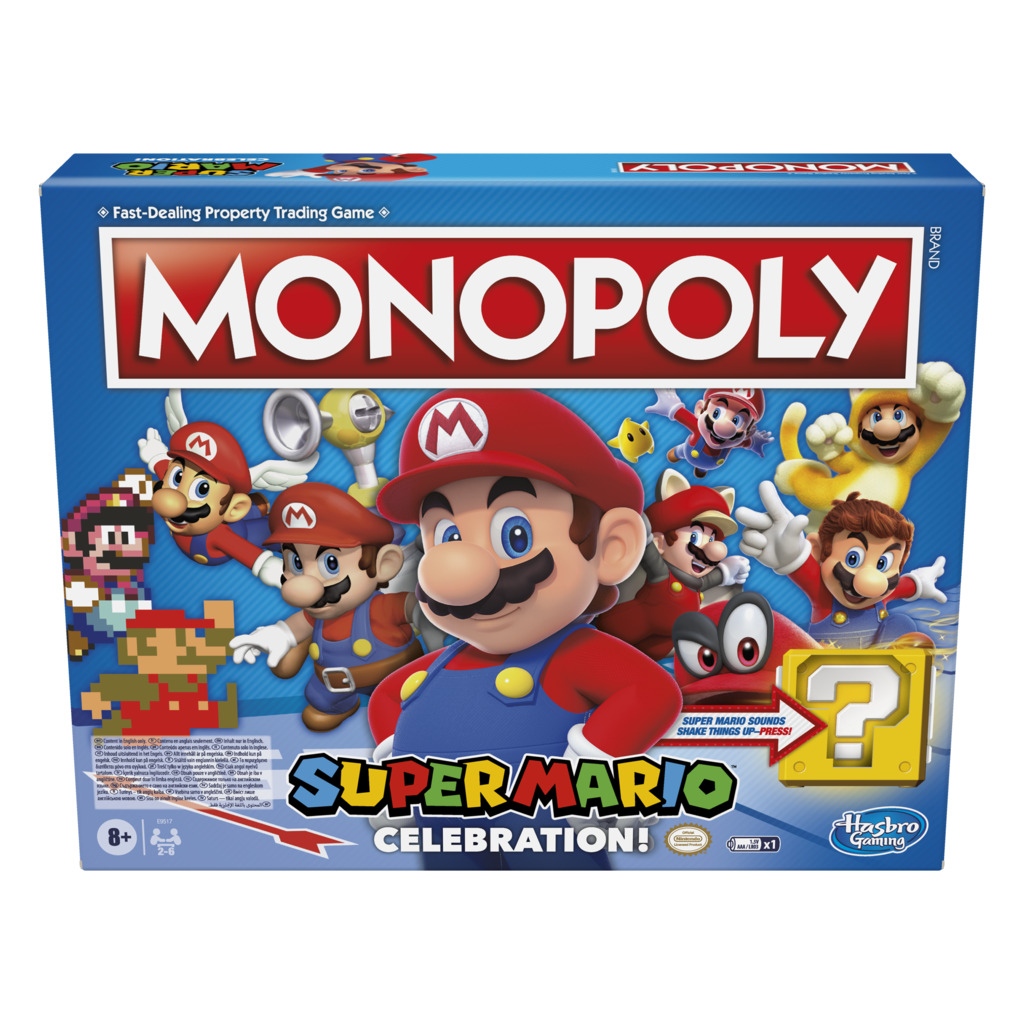 Monopoly, Hasbro Gaming Hasbro Gaming Επιτραπέζιο Monopoly Super Mario Celebration E9517
