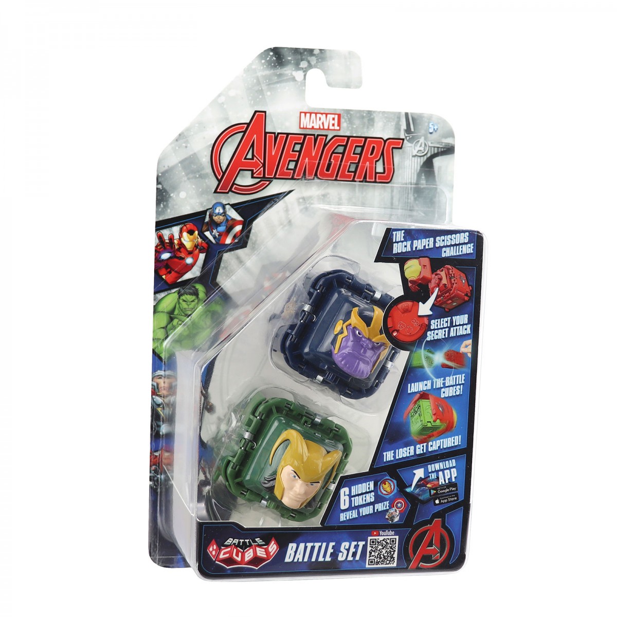 Battle Cubes Battle Cubes Thanos Vs Loki Set Battle Cubes BATC902THLO