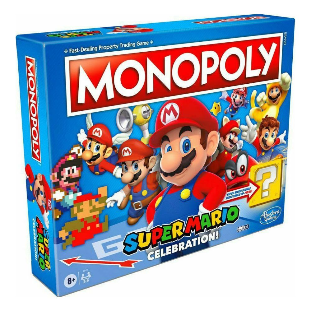 Hasbro Gaming, Monopoly Hasbro Gaming Επιτραπέζιο Monopoly Super Mario Celebration E9517