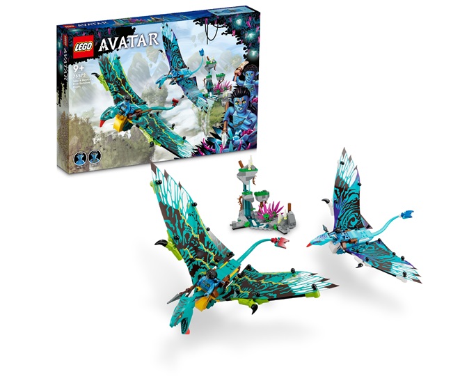 LEGO, LEGO Avatar LEGO Avatar Jake &amp; Neytiri's First Banshee Flight 75572