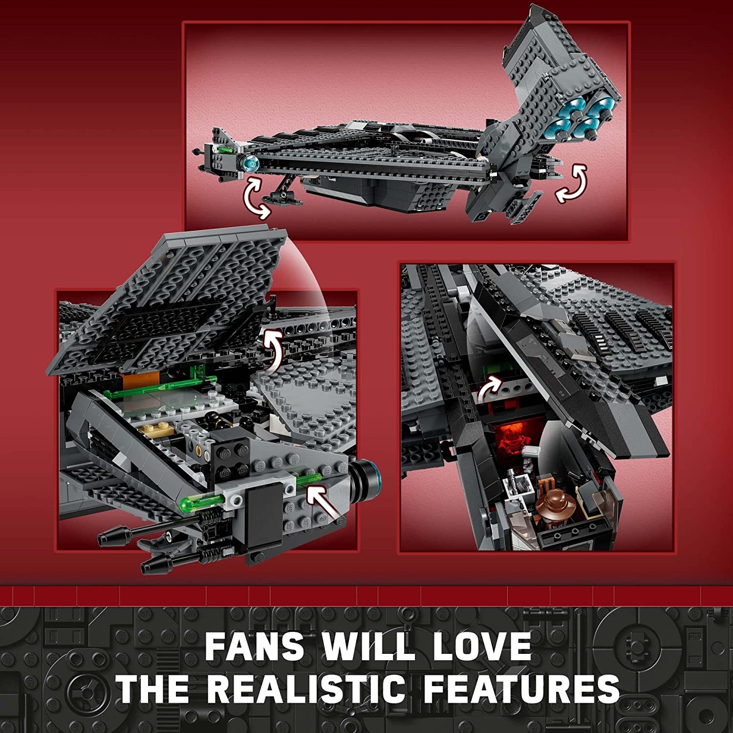 LEGO Star Wars The Justifier 75323 φωτογραφία