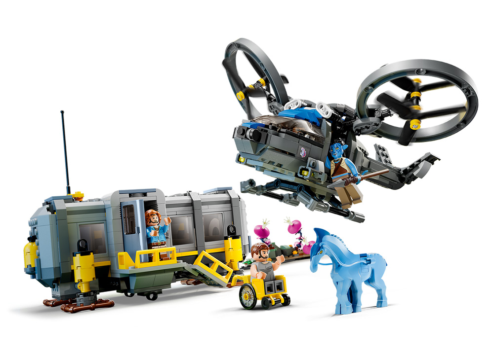 LEGO Avatar Floating Mountains: Site 26 &amp; RDA Samson 75573 φωτογραφία